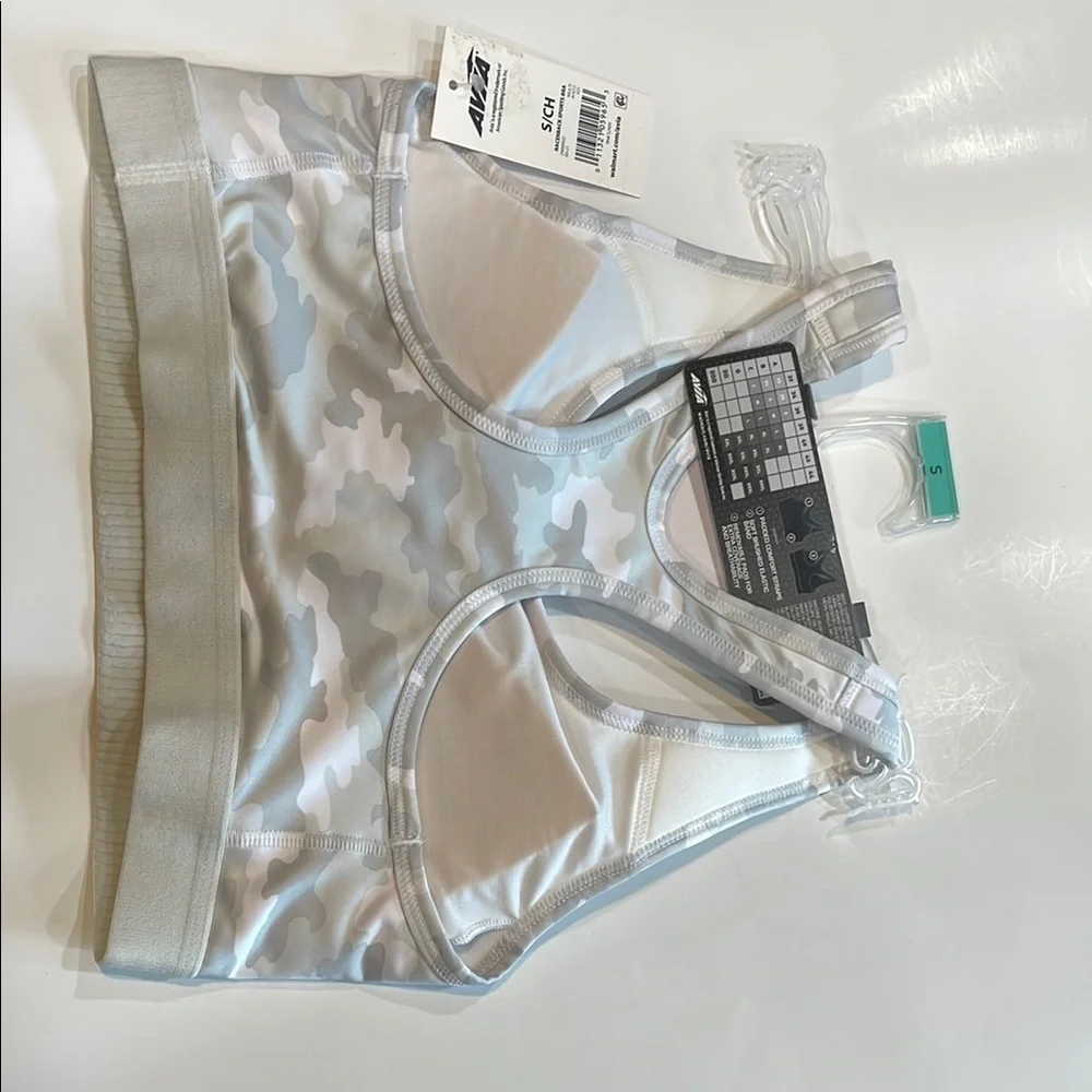 Avia Gray and White Underwear Moisture-Wicking Accessory